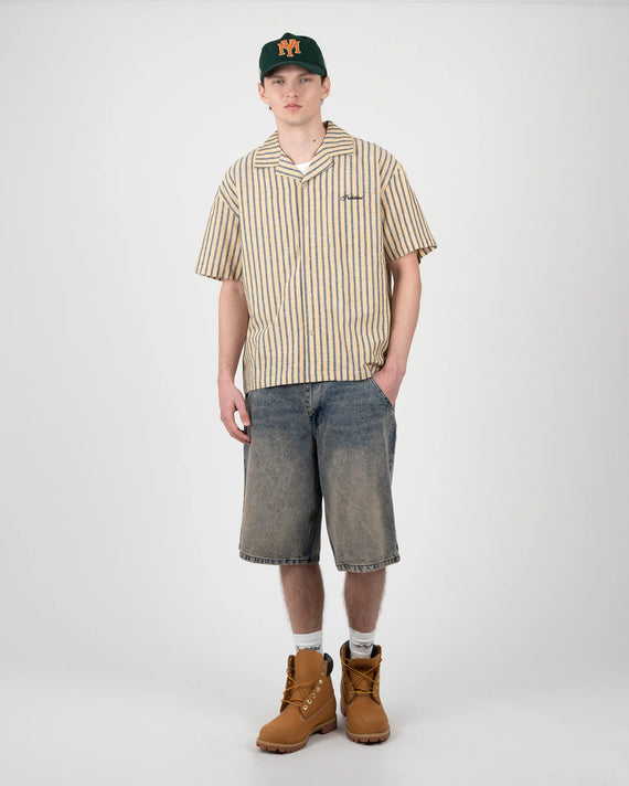 Prohibited Off Shore Demim Jorts Faded Blauw
