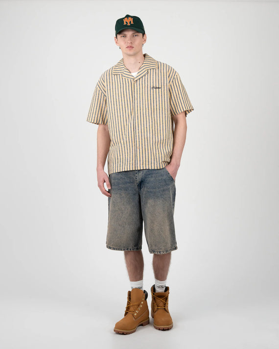 Prohibited Off Shore Demim Jorts Faded Blauw