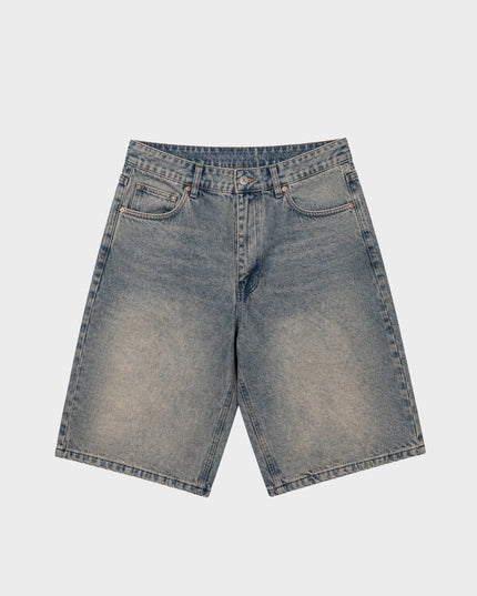 Prohibited Off Shore Demim Jorts Faded Blauw