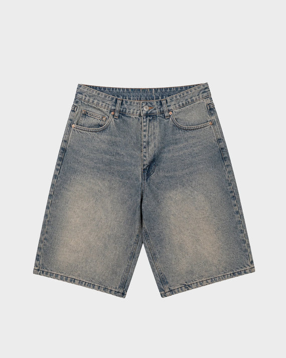 Prohibited Off Shore Demim Jorts Faded Blauw