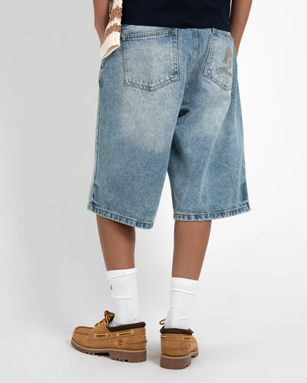 Prohibited Off Shore Jorts Semi-serrés Bleu Clair