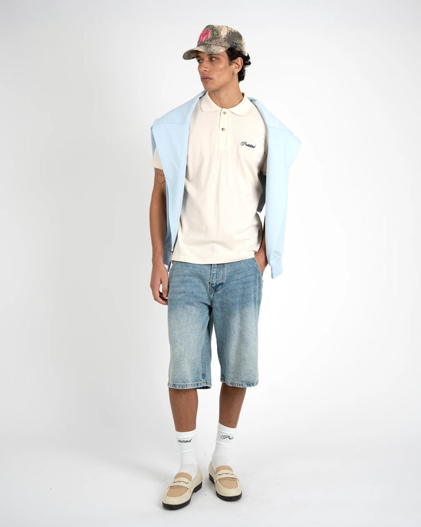 Prohibited Off Shore Jorts Semi-serrés Bleu Clair
