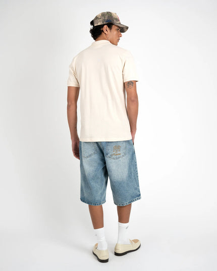 Prohibited Off Shore Jorts Semi-serrés Bleu Clair