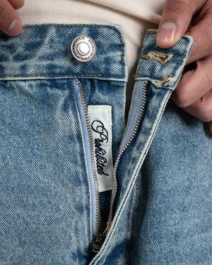 Prohibited Off Shore Denim Jorts Light Blue