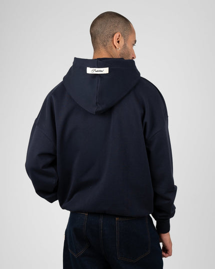 Prohibited College Days Zip-Hoodie Donkerblauw