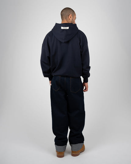Prohibited College Days Zip-Hoodie Donkerblauw