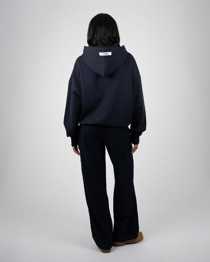 Prohibited College Days Zip-Hoodie Donkerblauw