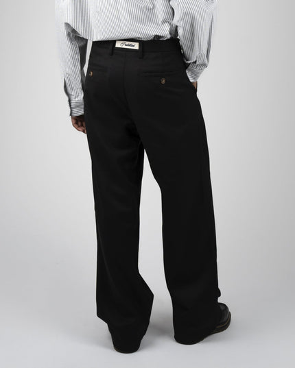 Prohibited Heritage Pleated Pants Zwart