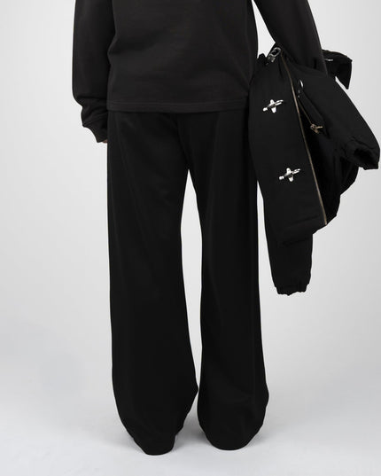 Prohibited Heritage Pleated Pants Zwart