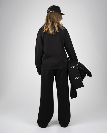 Prohibited Heritage Pleated Pants Zwart