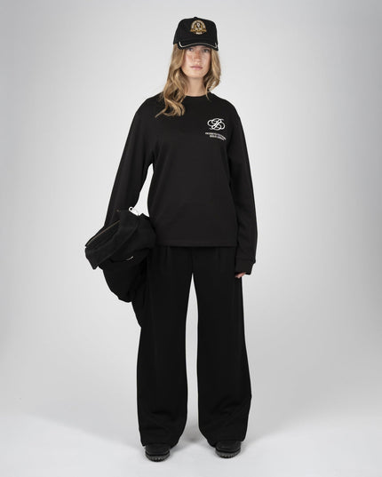 Prohibited Heritage Pleated Pants Zwart