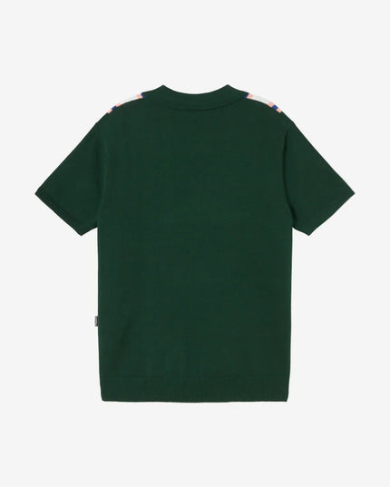 Kaotiko Lost Point Knit Polo Shirt Groen