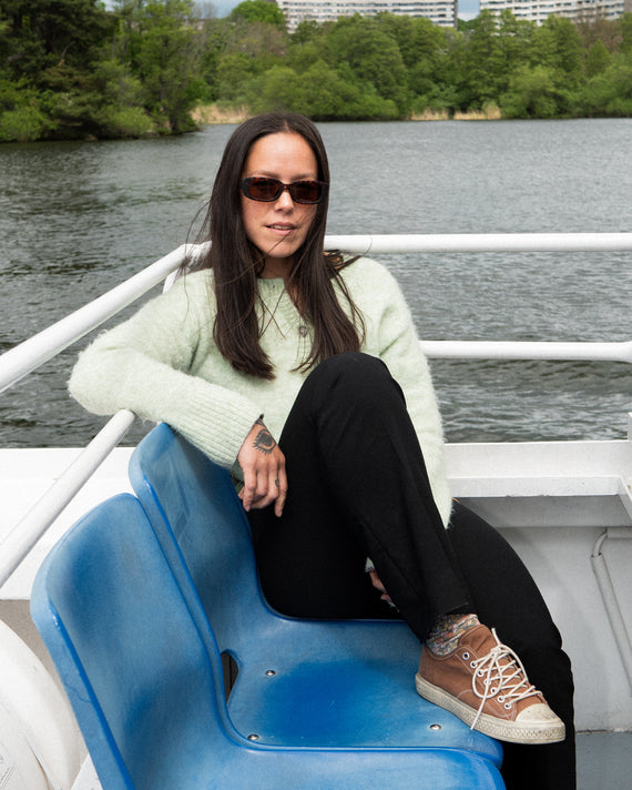 Zonnebril Nicole Turtle Brown