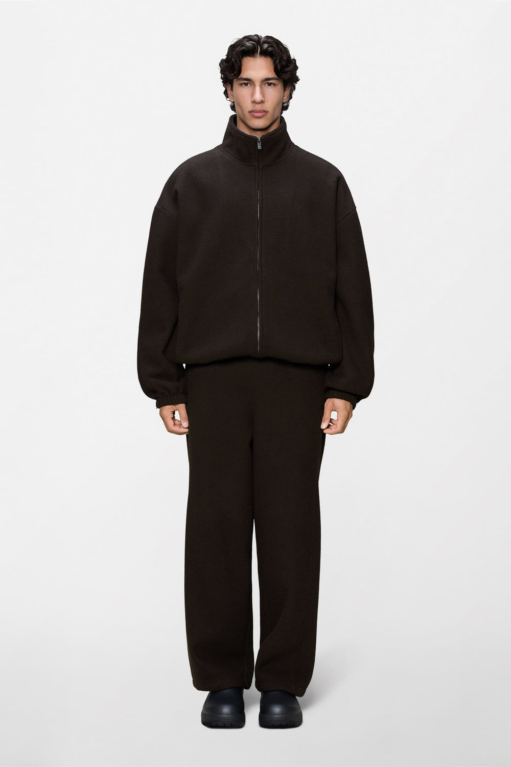 Rains Fleece Zip Jacket Bark