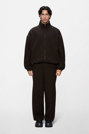 Rains Fleece Zip Jacket Bark