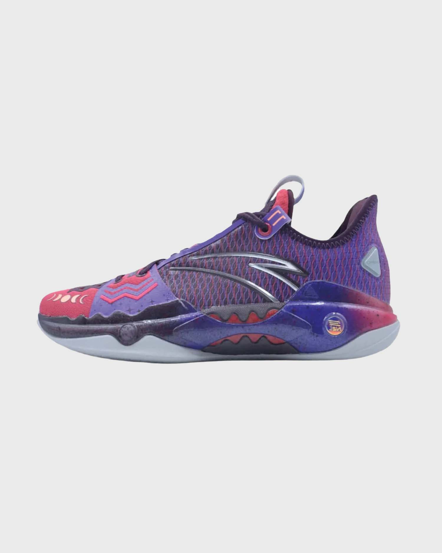 Kyrie Irving x Anta Shock Wave Pro Basketball Shoe The Moon – Burned