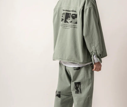 Kaotiko Pockets Too Many Rules Soft Army Jacket