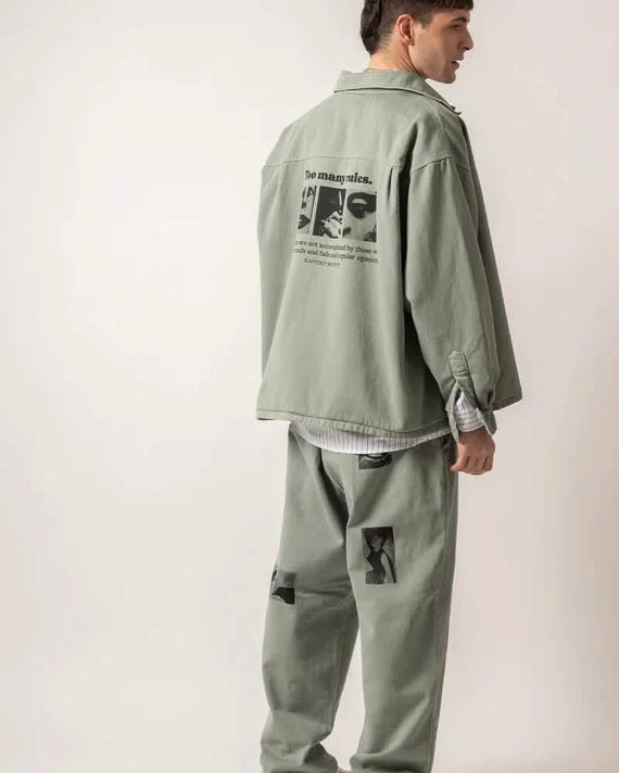 Kaotiko Pockets Too Many Rules Soft Army Jacket