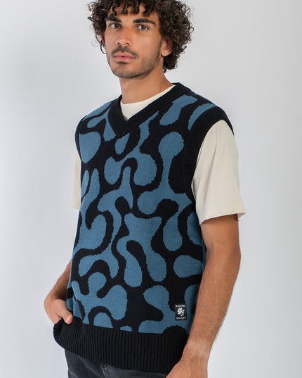 Kaotiko Bad Romance Jacquard Spencer Zwart