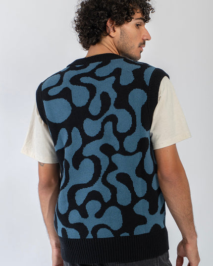 Kaotiko Bad Romance Jacquard Spencer Zwart
