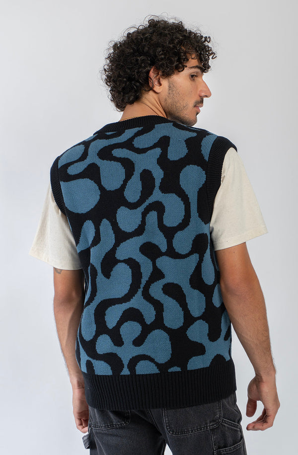 Kaotiko Bad Romance Jacquard Spencer Zwart