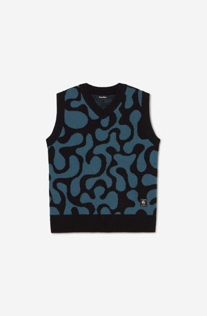 Kaotiko Bad Romance Jacquard Spencer Zwart