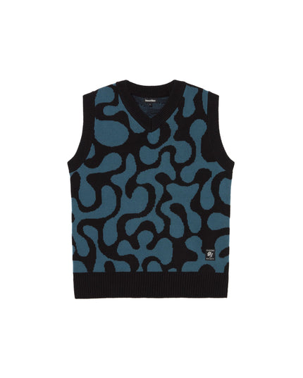 Kaotiko Bad Romance Jacquard Spencer Zwart