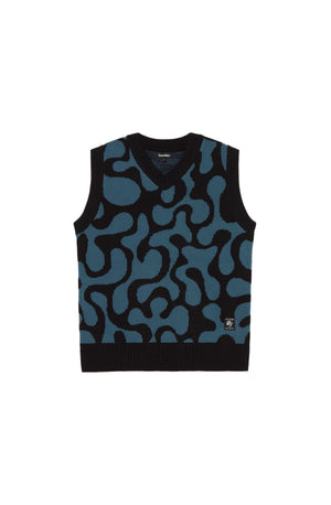 Kaotiko Bad Romance Jacquard Spencer Zwart