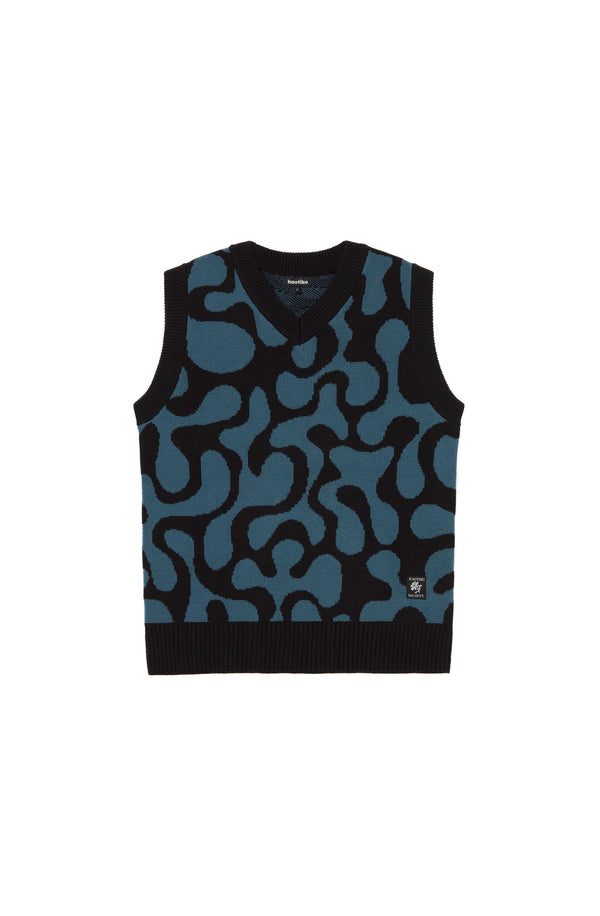 Kaotiko Bad Romance Jacquard Spencer Zwart