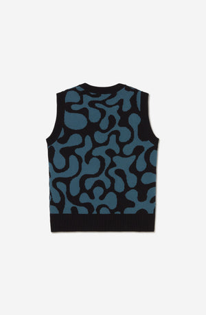 Kaotiko Bad Romance Jacquard Spencer Zwart