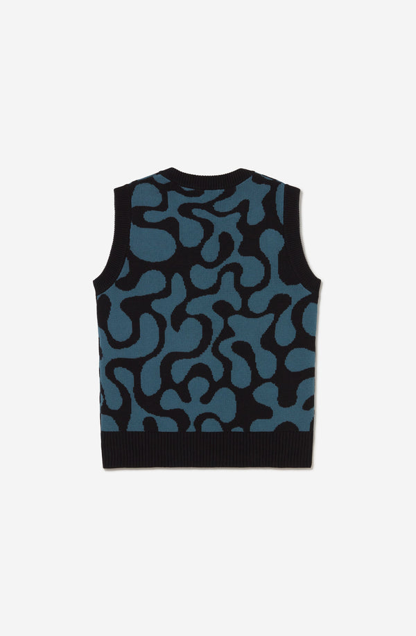 Kaotiko Bad Romance Jacquard Spencer Zwart