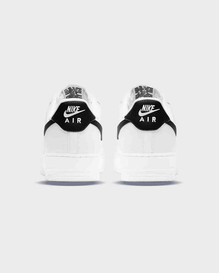 Air Force 1 Wit/Zwart achteraanzicht