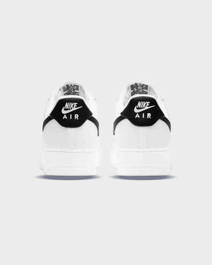 Air Force 1 Wit/Zwart achteraanzicht