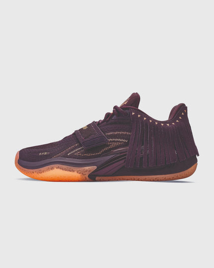 Anta KAI 1 Chief Hela Crown Jewel Basketbalschoen Paars links
