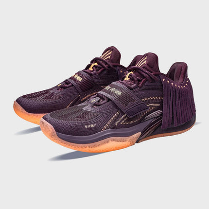 Anta KAI 1 Chief Hela Crown Jewel Basketbalschoen Paars zijaanzicht cu