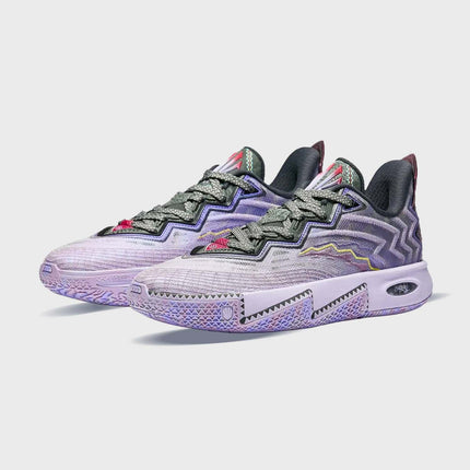 Anta KAI 2 Mentality Basketbalschoen Paars zijaanzicht