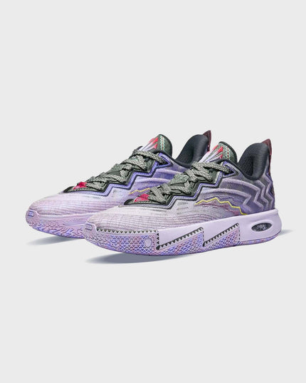 Anta KAI 2 Mentality Basketbalschoen Paars zijaanzicht