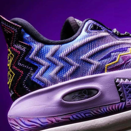 Anta KAI 2 Mentality Basketbalschoen Paars zijaanzicht cu