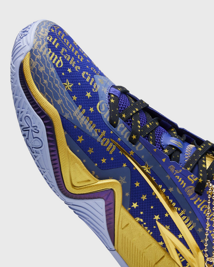 Anta KAI 3 Mentality close up linkerschoen voorkant veters outsole