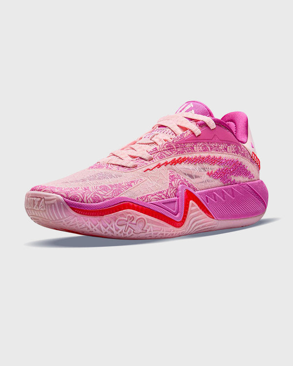 Anta KAI 3 Mother's Love Kyrie Irving Basketball Shoe Pink side view