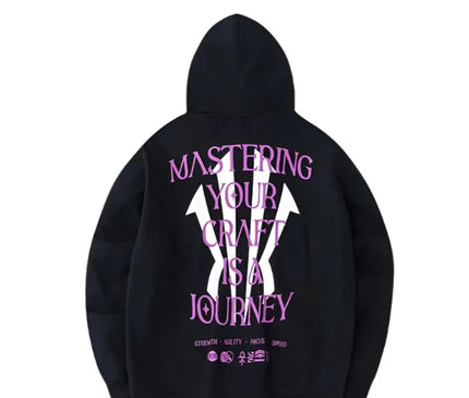 Anta KAI Sweat Hoodie The Journey Is The Reward Zwart