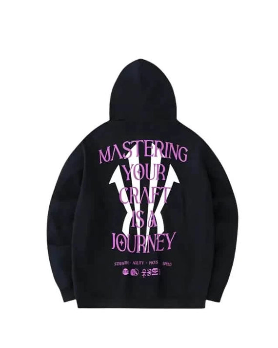 Anta KAI Sweat Hoodie The Journey Is The Reward Schwarz