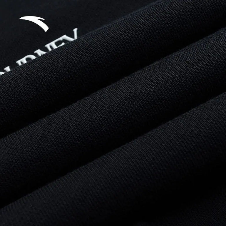 Anta KAI Sweat Hoodie The Journey Is The Reward Black