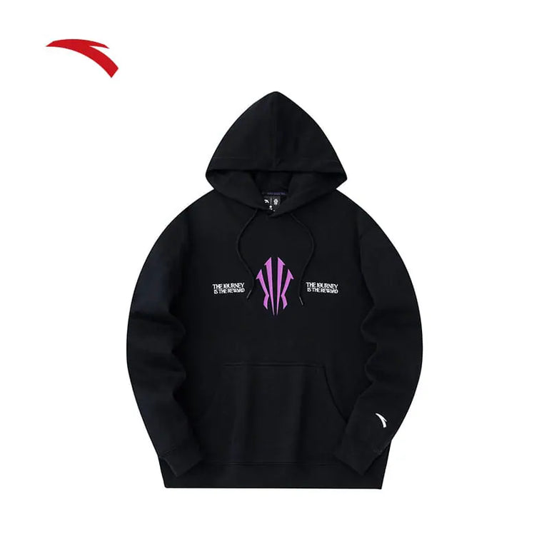 Anta KAI Sweat Hoodie The Journey Is The Reward Schwarz