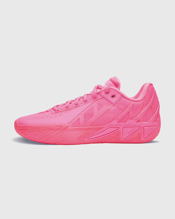 Anta KT11 ‘Klay Thompson’ Basketbalschoen Roze linkeraanzicht