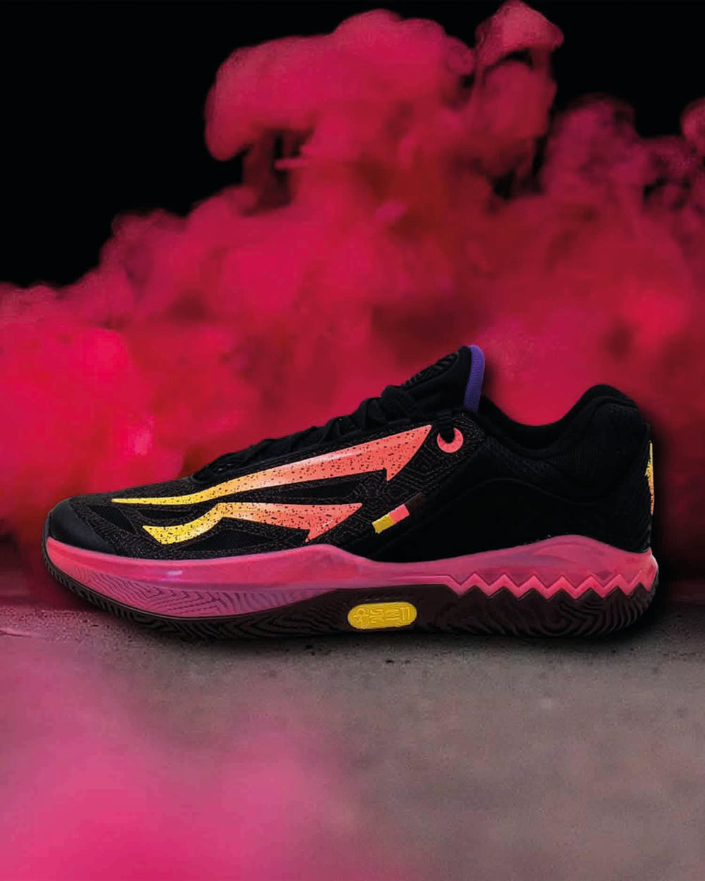 Anta KAI Speed 2 Blaze Zwart links