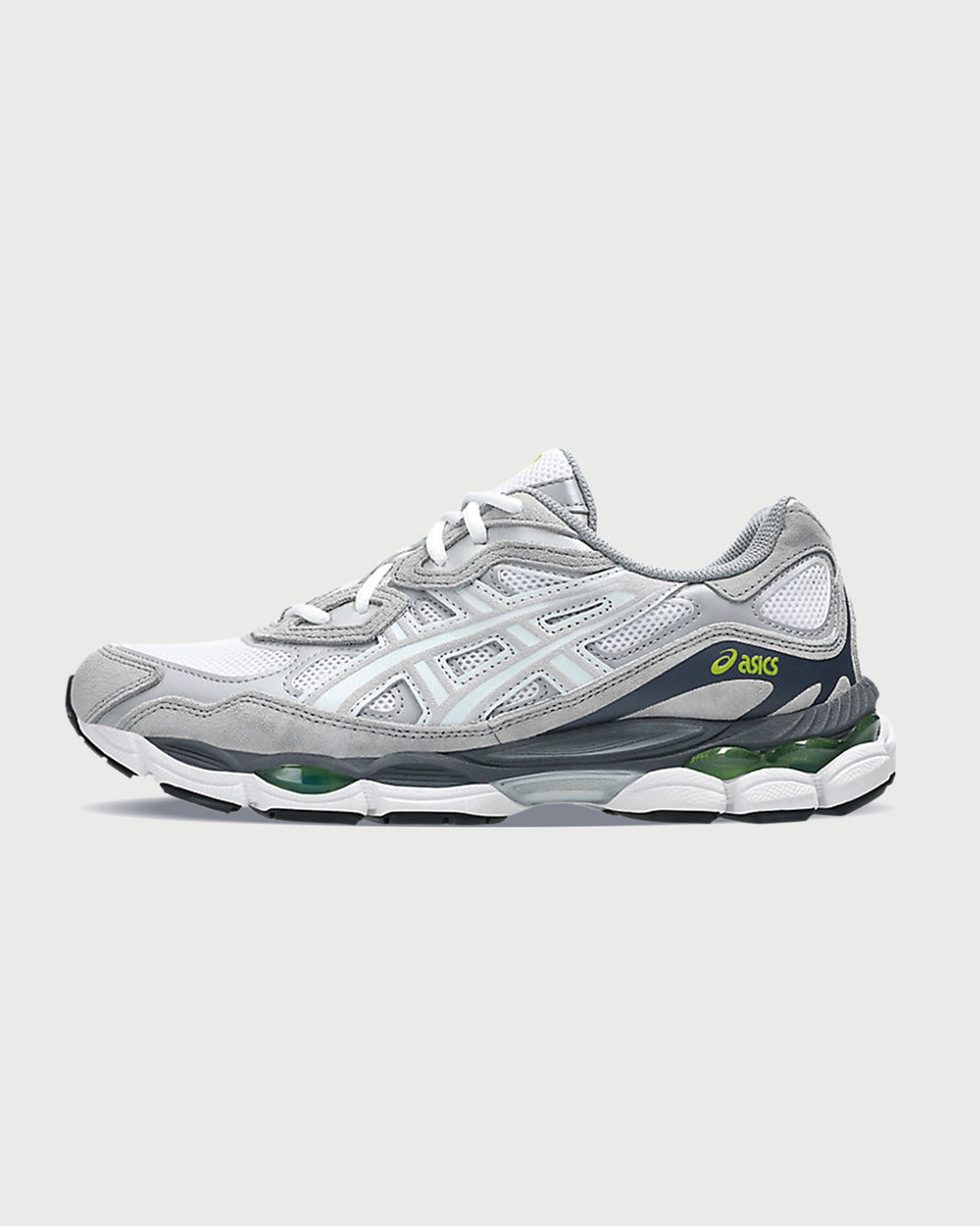 Asics Gel NYC Sneaker wit / Grijs links