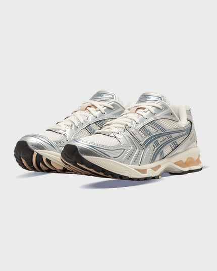 Asics Gel-Kayano 14 Sneaker Wit / Oranje zijaanzicht