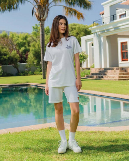 Baron Filou CXIV Greek Framed Backprint T-shirt Wit