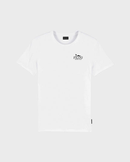 Baron Filou CXIV Greek Framed Backprint T-shirt Wit